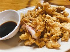 椒盐鱿鱼须-顺发饭店