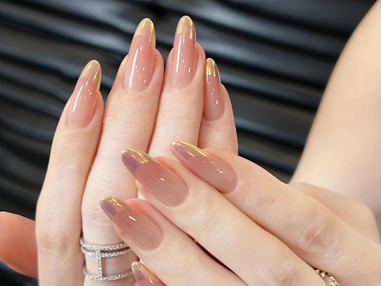 极光法式美甲,显白气质爆款推荐