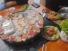 -老姐石板烧烤+铜炭火锅(总店)