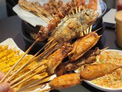 -串王阿三烧烤·小龙虾·烤鱼(拱墅胜利河美食街店)