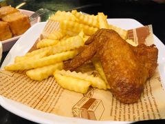 炸鸡翼薯条-大有利茶餐厅(福民店)