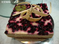 蓝莓芝士蛋糕1-榖屋house of flour(张江首店)
