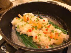 铁板青麻葱爆虾-许家菜(望江店)