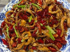 干煸鱿鱼须-老城味道·传统天津菜(杨柳青店)