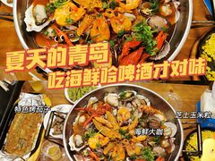 -老东镇啤酒屋海鲜加工·蒸汽海鲜·海鲜烧烤(台东店)