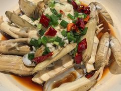 葱油蛏子-健眺小海鲜(临海后山店)