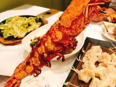 碳烤大虎虾-开海·红岛海鲜虾水饺(石老人店)