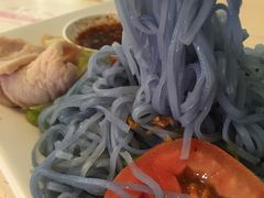 -蝶豆花蓝面条