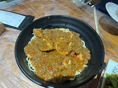 蟹脚热干面-沈记烧烤海鲜(江汉二路店)