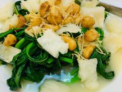 上汤鱼肚浸时菜-玛宝鲜海鲜酒家