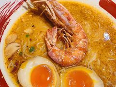 社长原汤拉面双虾双蛋-雷门拉面店(新光天地店)