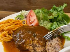 汉堡肉套餐-Café & Meal MUJI(北京坊店)
