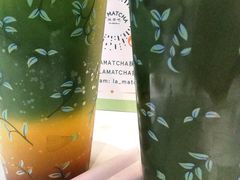 黄金姜黄抹茶苏打-LA MATCHA抹茶吧(进贤路店)