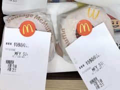 猪柳汉堡-麦当劳(伦敦人店)