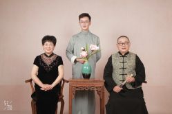 -时光纪亲子全家福照相馆(静安店母女写真父母纪念照)