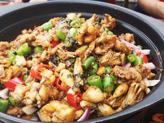 青椒紫苏味-蛙小侠·沸腾砂锅(南山欢乐颂店)