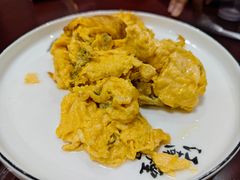 紫藤花炒土鸡蛋-竹乡人家大鱼头(南山竹海店)