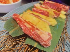 凤梨香烤牛肋条-十三姨正合丰烤肉(营迹路店)
