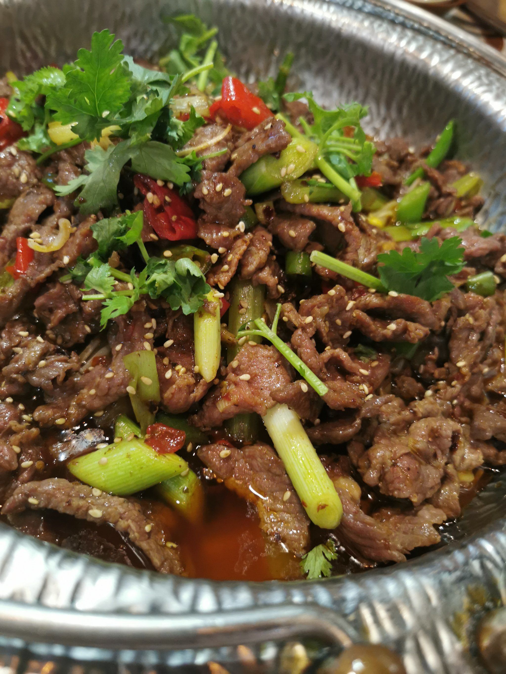 贵州的干锅牛肉