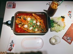荔枝香辣烤鱼-鱼酷活鱼烤鱼(沈阳大悦城店)