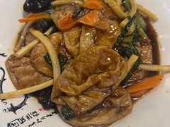 油面筯烧素三鲜-灵福缘私房菜·农家菜(拈花湾·灵山大佛必推店)