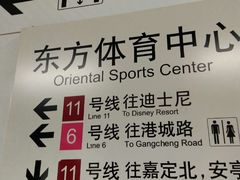 -东方体育中心(地铁站)