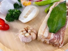 大蒜五花肉-喜来稀肉(北外滩白玉兰广场店)