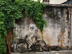 -槟城街头艺术街区