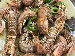 椒盐濑尿虾-贞姨美食·老字号海鲜大排档