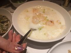 鲜虾蟹肉蒸蛋白-玫瑰厅上海菜(兴国路店)