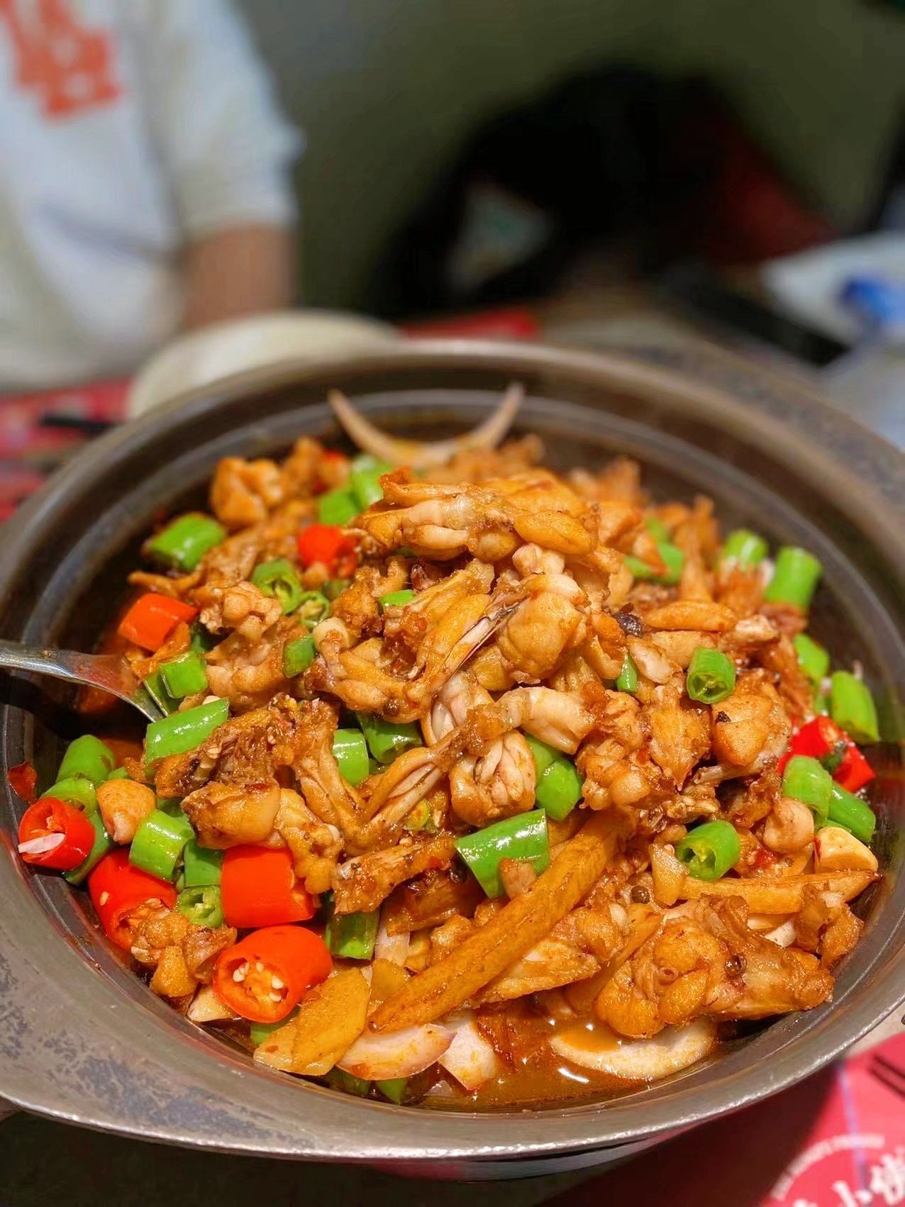 开在复地活力城的紫苏牛蛙锅