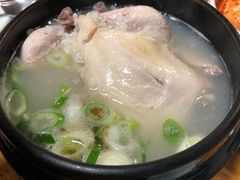 -梨花参鸡汤