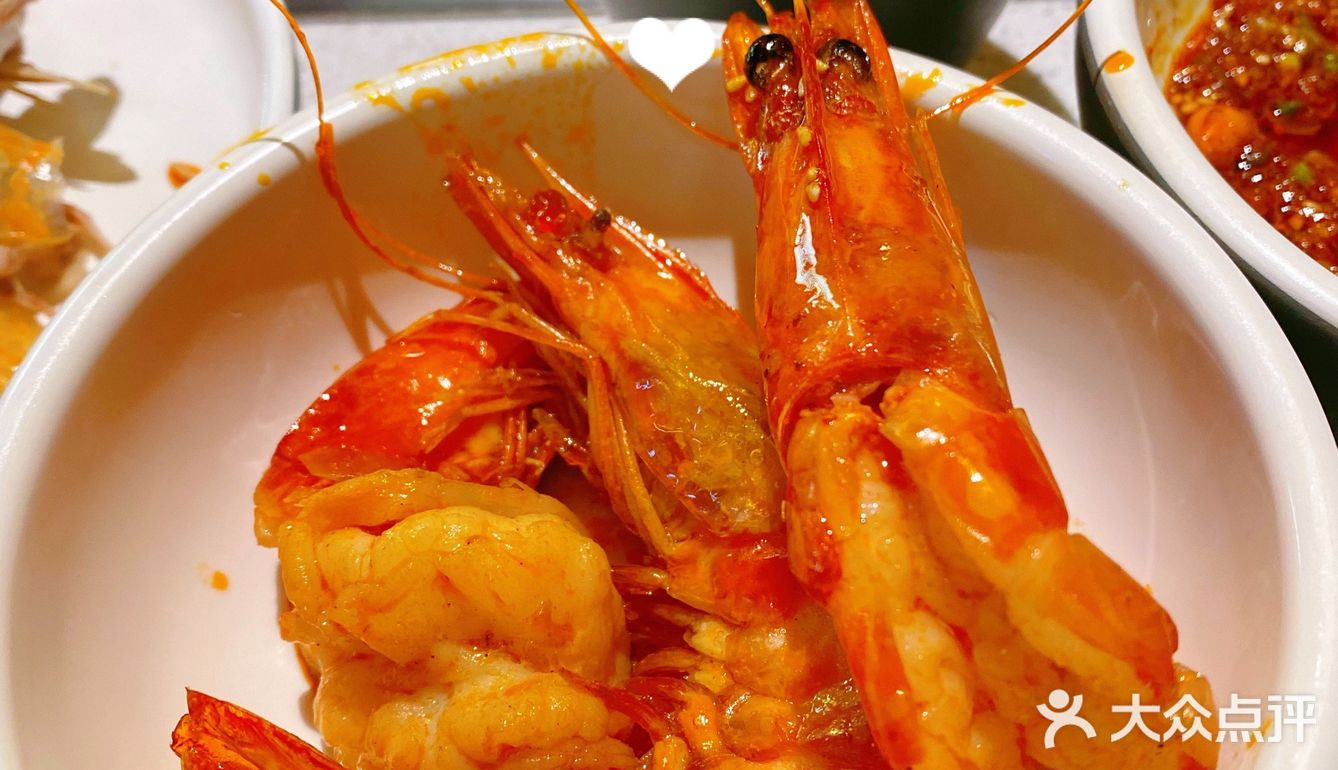 鲜虾涮火锅｜一顿饭虾肉吃到饱🍤