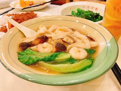 上汤什锦虾仁生面-大哥餐厅(西城花园店)