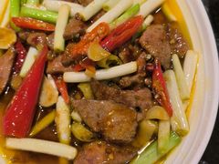 小炒猪肝-万重锦·人文川菜馆(骡马市店)