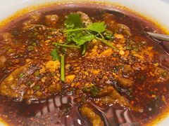 水煮肉片-元唐家宴•经典东北菜(梅市口路店)