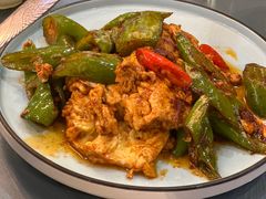 雷辣椒炒鸡蛋-东北老家私房菜(文灶店)