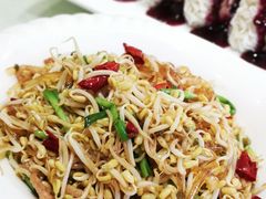 小炒笨豆芽-添福来墨鱼饺子 · 海鲜东北菜(大连星海·黄浦路店)