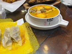 -东来菜馆•手抓海鲜家常菜•海鲜锅贴(鸽子窝店)