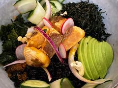日式煎三文鱼饭-Wagas沃歌斯(太古汇店)