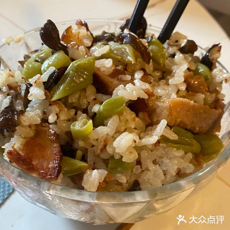 健康又好吃的香菇饭