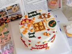 -甜栀·动物奶油蛋糕