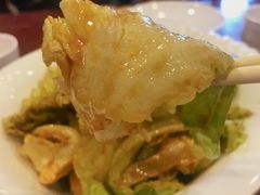 炝生菜-郑东靓靓虾馆·金牌油焖大虾(天泽街店)