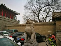 庙前石狮-洛阳周公庙博物馆