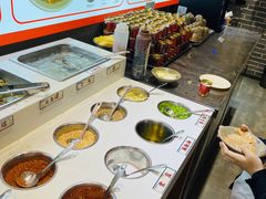 自助调料区-如在蜀毛肚老火锅(怀柔店)