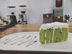 抹茶红豆蛋糕-留白咖啡(人民巷八号大院店)