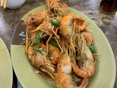 胡辣罗氏虾-贞姨美食·老字号海鲜大排档