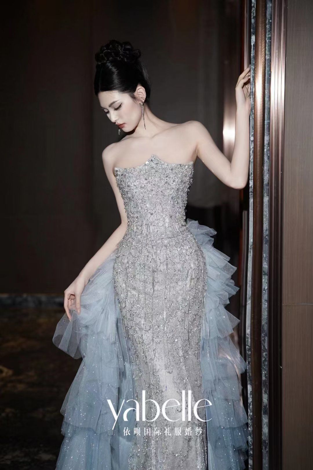 女明星既视感✨美到窒息的鱼尾礼服