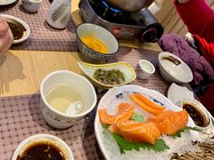 三文鱼刺身-林妈妈村·日式料理(宝山万达店)