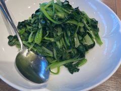 清炒鸡毛菜-川旺角川粤融合菜•海景餐厅(星海广场店)